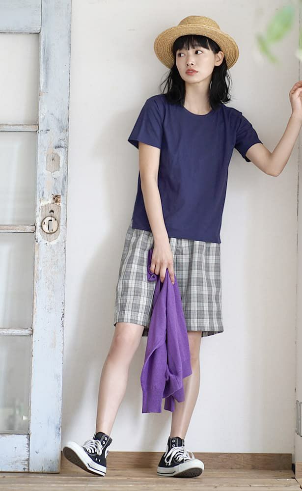 日本 zootie - 抗透汗 百搭短袖上衣-灰杏