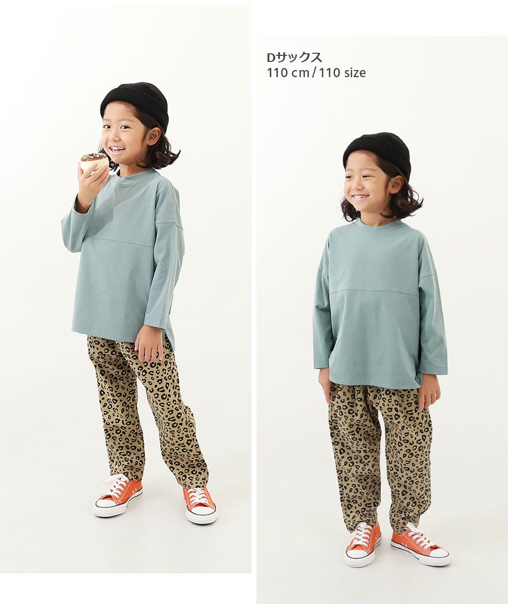 日本 devirock - [防污速乾]圓領休閒寬版長袖上衣-黑