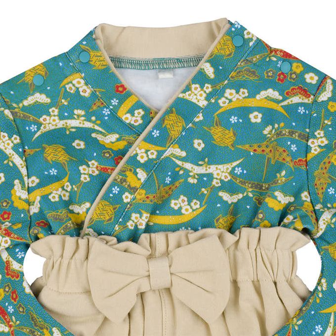 akachan honpo - 袴連身包屁衣-淺卡其色