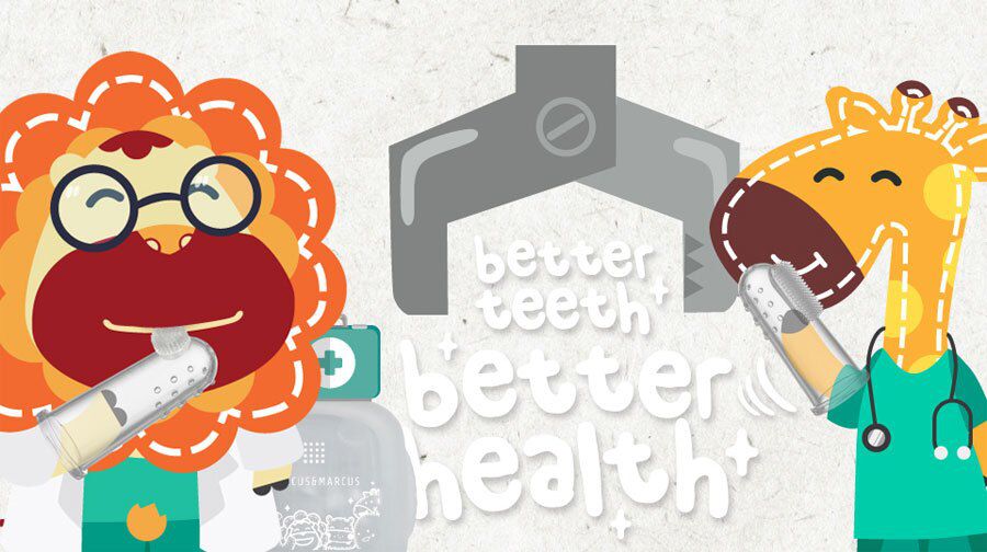 MARCUS＆MARCUS - 瑞士天然雪絨花嬰兒牙膏-青蘋果(不含氟)