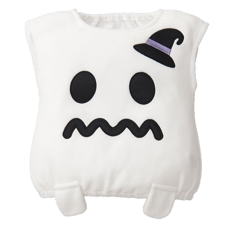 akachan honpo - 萬聖節版防髒衣-白色