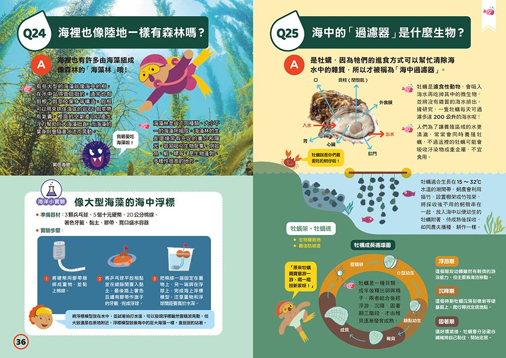 海洋100問:最強圖解X超酷實驗  破解一百個不可思議的大海祕密
