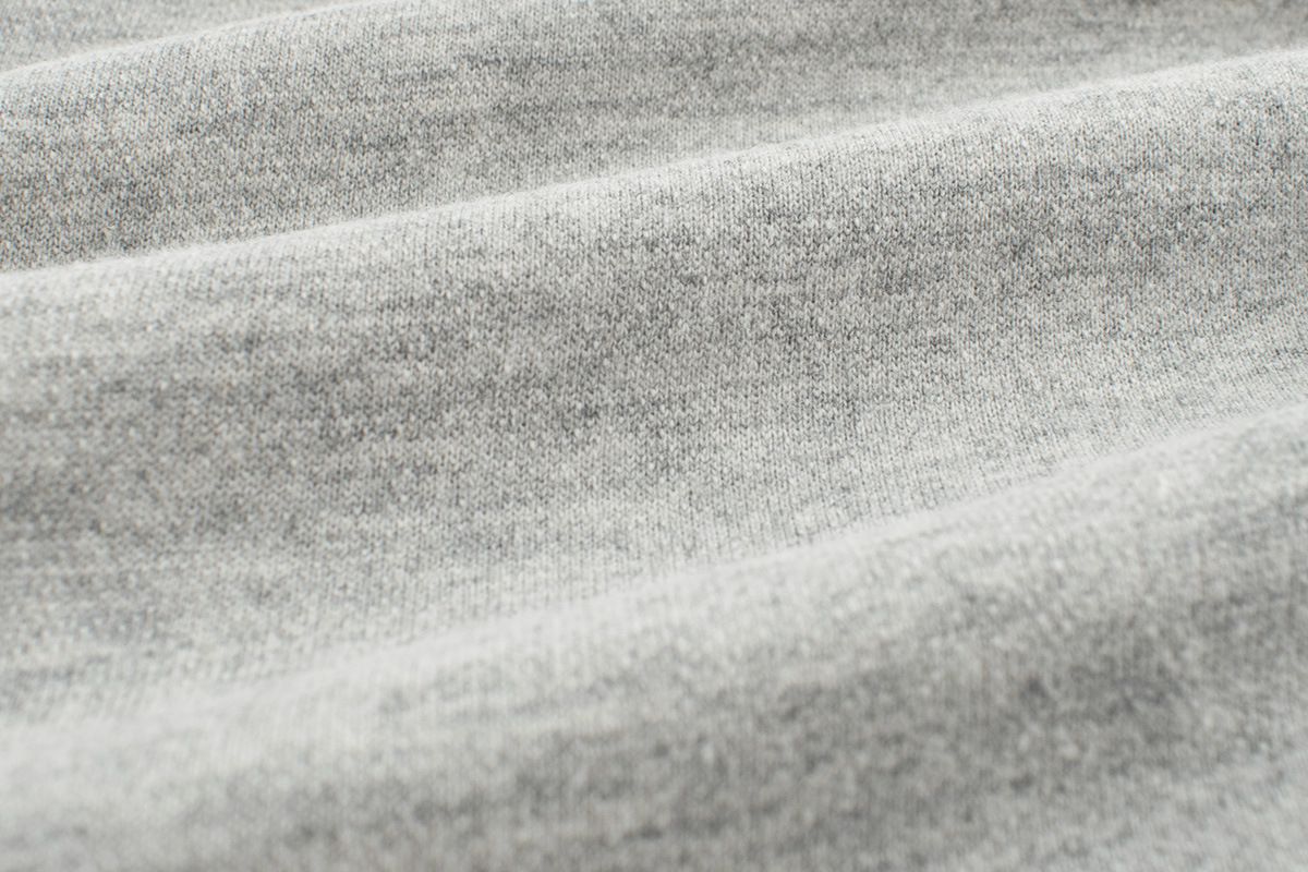 純棉縮口運動長褲-螢光色x灰色