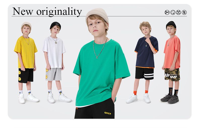 純棉基礎款短袖上衣-綠色