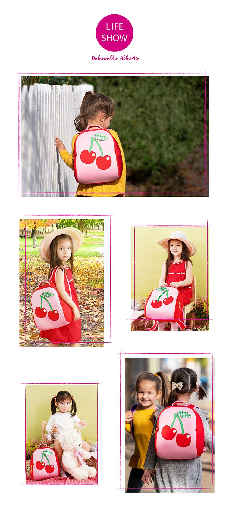 美國 Dabbawalla - 瓦拉包-櫻桃後背包