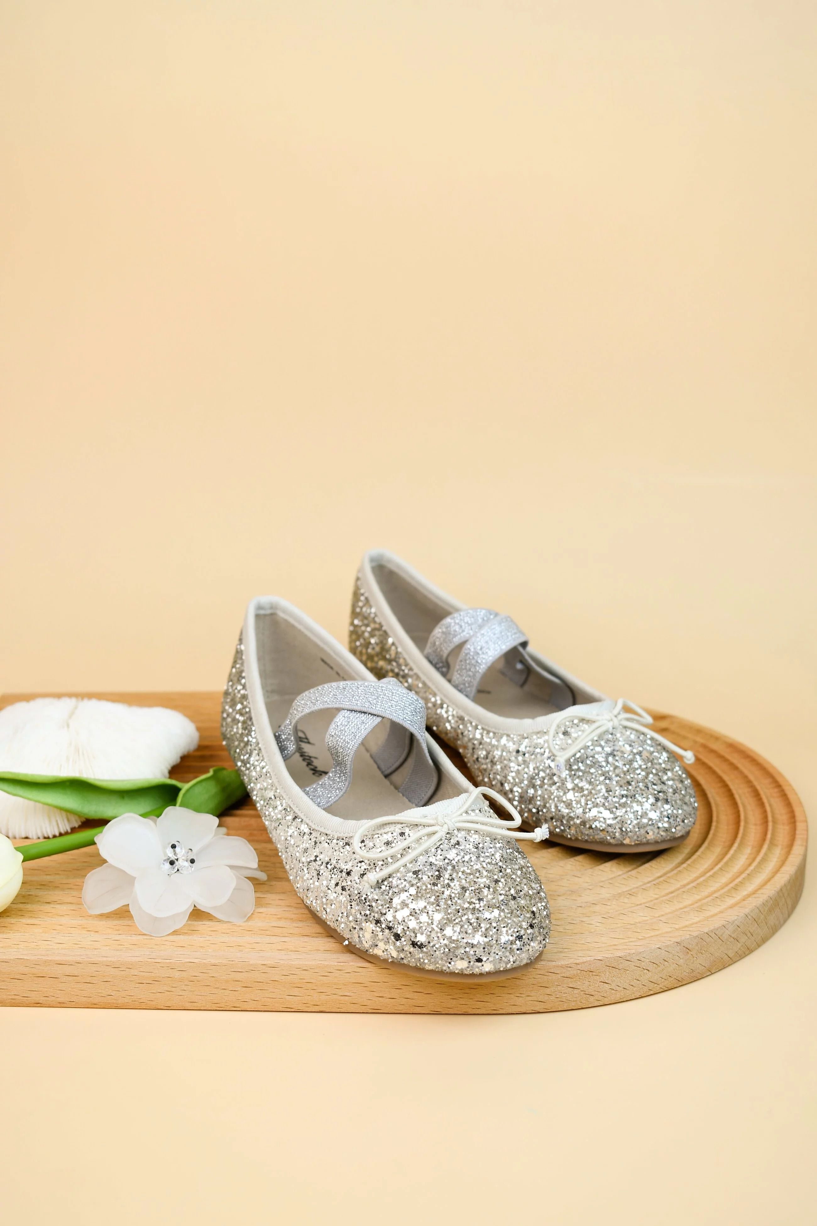 MYSTOCK - 閃亮仙子滿滿亮片童鞋-LT SILVER