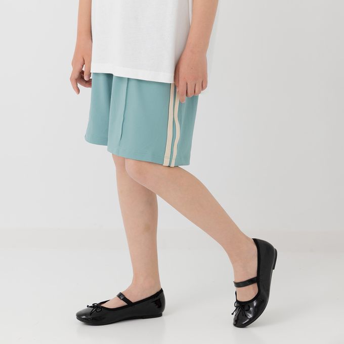 日本 Chil2 - 抗UV 不易起球彈力短褲-黑