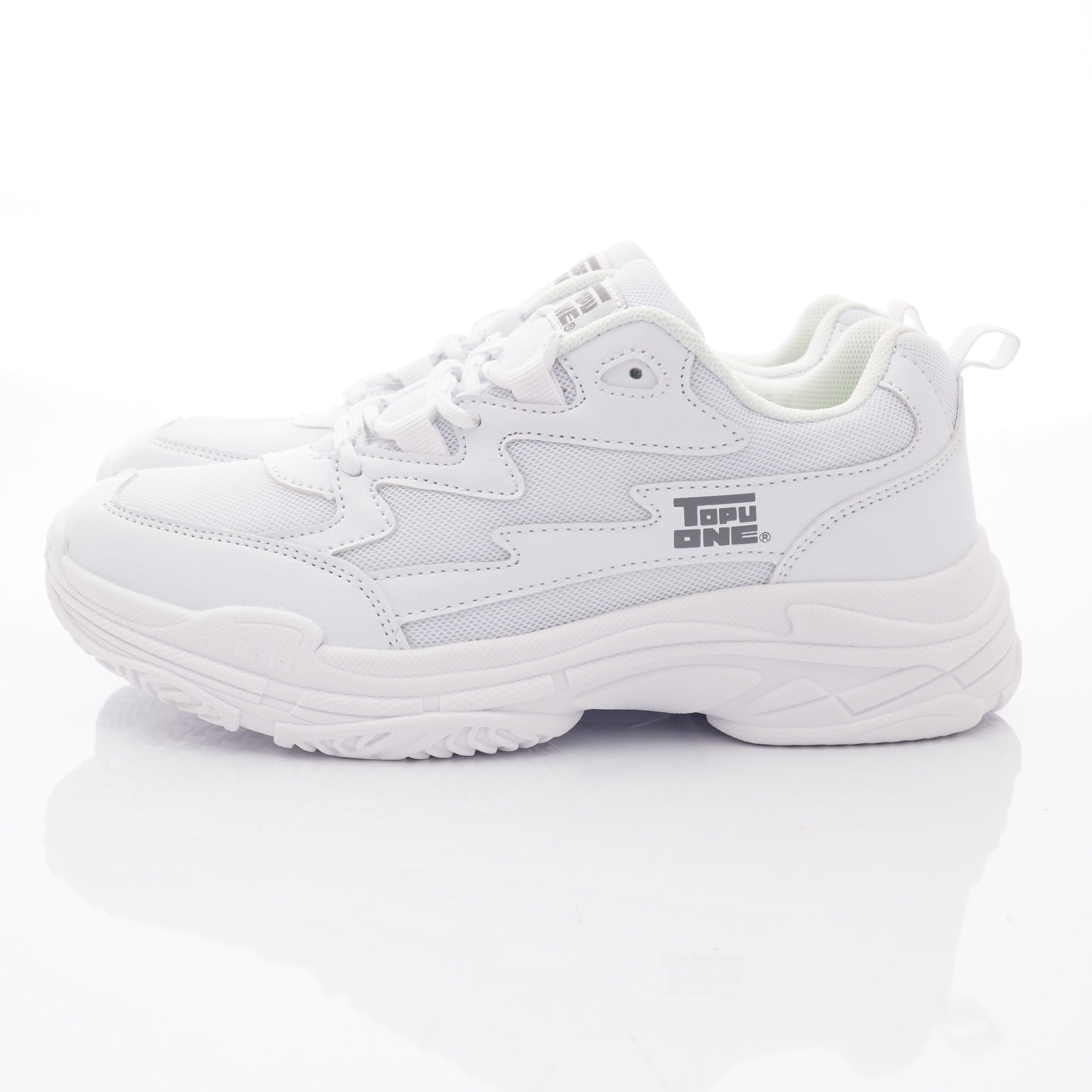 TOPUONE - 私校抗菌動力款(大童段)-白