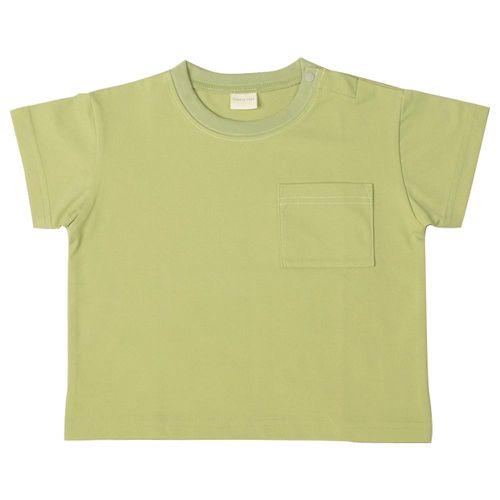 akachan honpo - 短袖經典T恤-吸水速乾-綠色