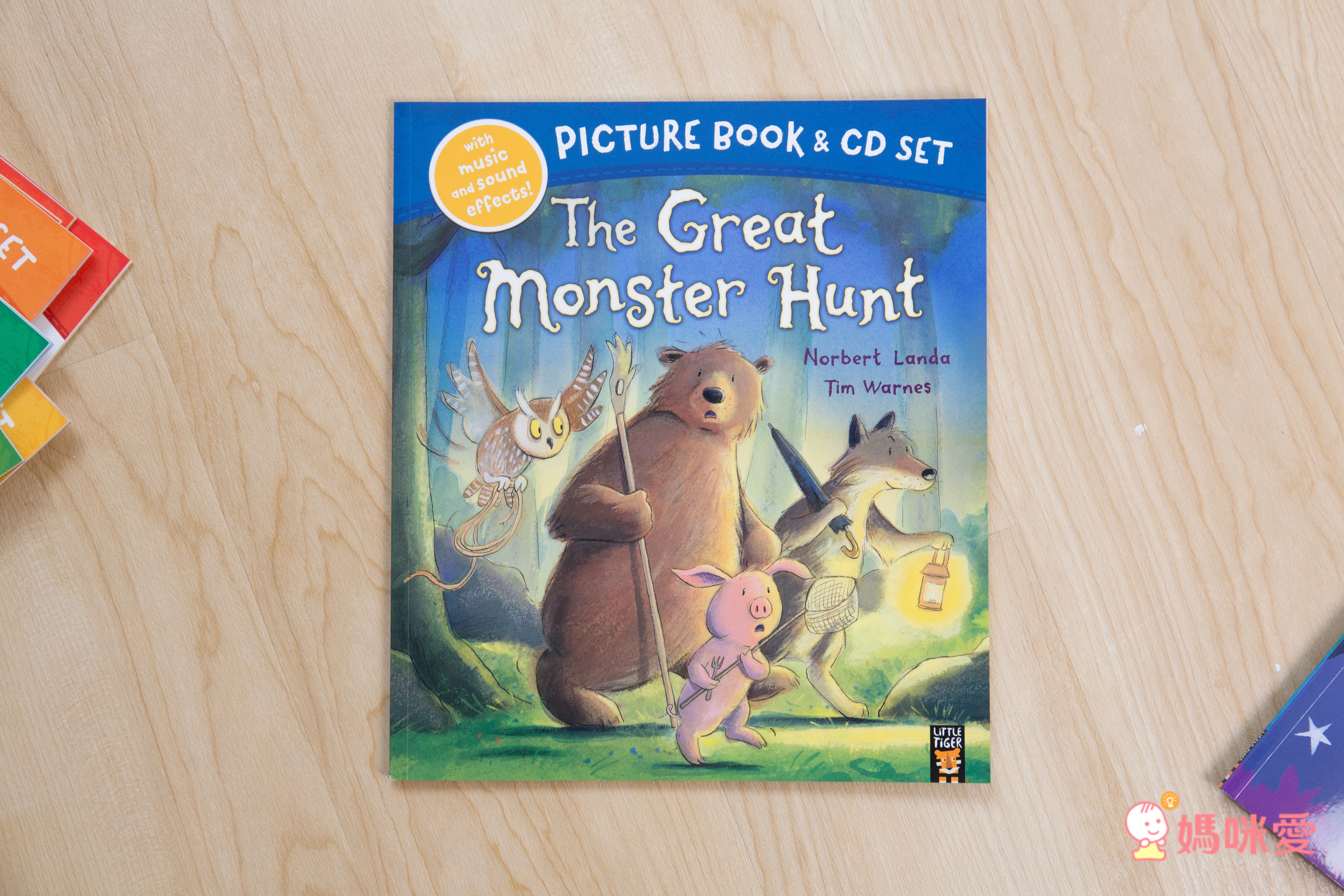 【最受歡迎的有聲英文書單】英文繪本10書＋10CD～大野狼熱銷缺貨款補貨到！