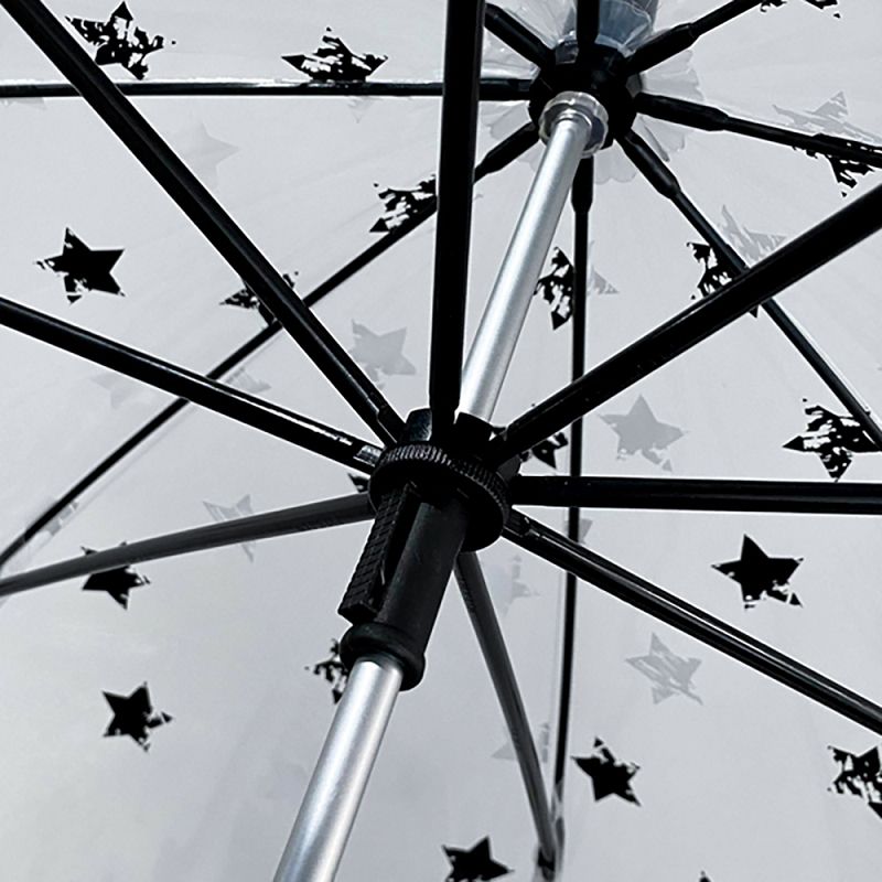 日本Caetla - Evereon可替換式環保輕量傘-星空-黑