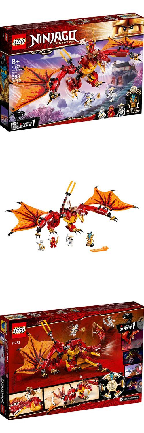 樂高 LEGO - 樂高積木 LEGO《 LT71753》NINJAGO 旋風忍者系列 - 火龍攻擊-563pcs