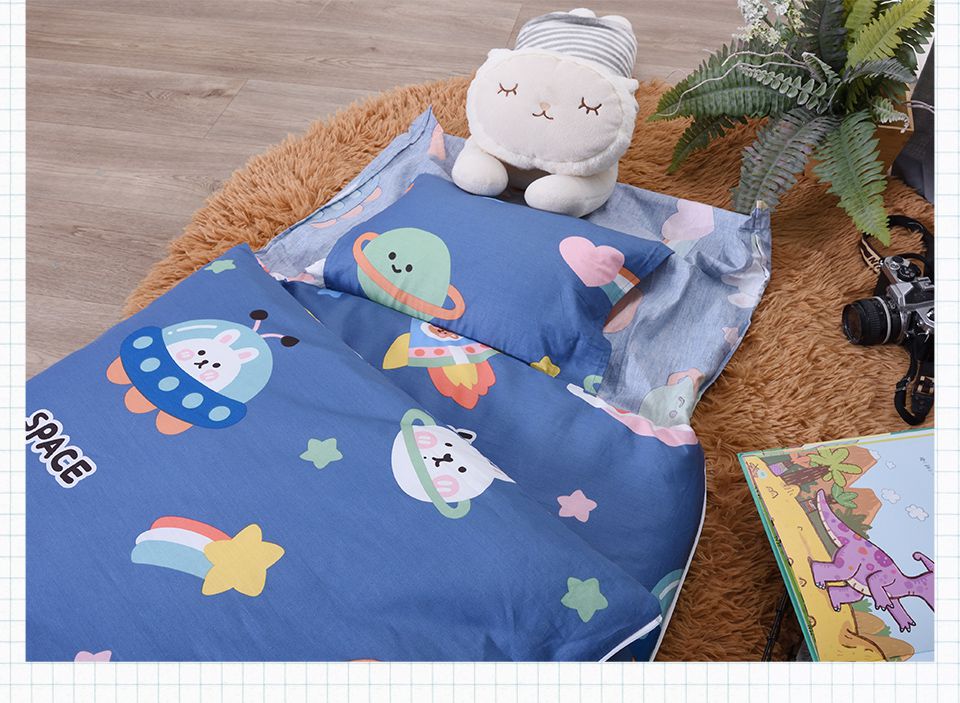 日本濱川佐櫻 - MIT純棉冬夏兩用兒童睡袋-星球旅行
