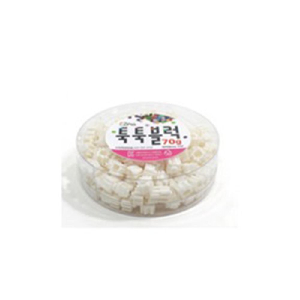 韓國EZ - 拼豆補充罐-白色 (9mm拼豆)-210±5顆