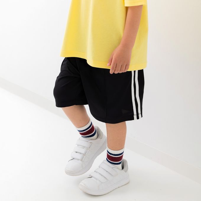 日本 Chil2 - 抗UV 不易起球彈力短褲-奶油白