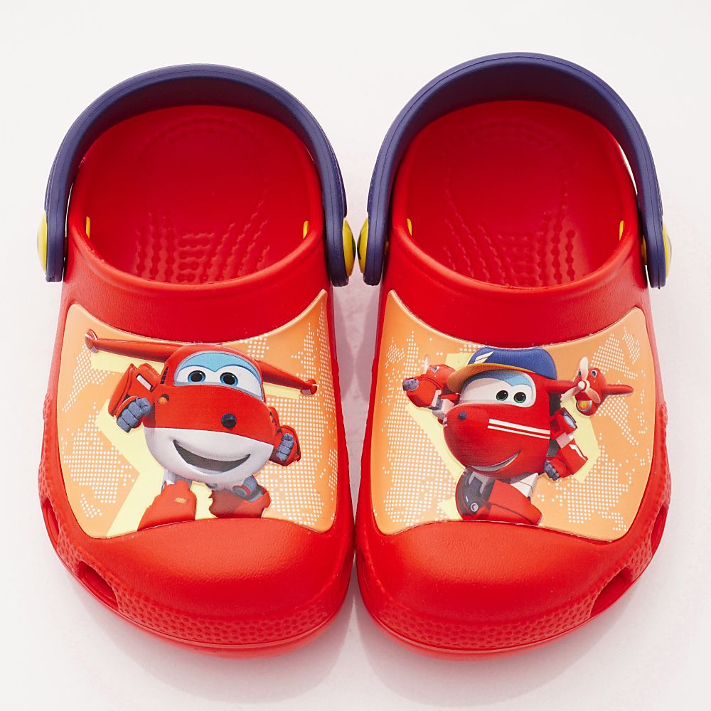 SuperWings - 卡通童鞋-超輕園丁鞋(中小童段)-紅