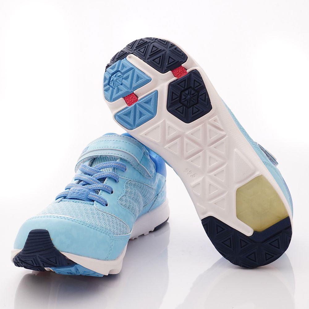 MOONSTAR - 日本月星競速機能童鞋-2E超輕量運動鞋(中大童段)-淺藍