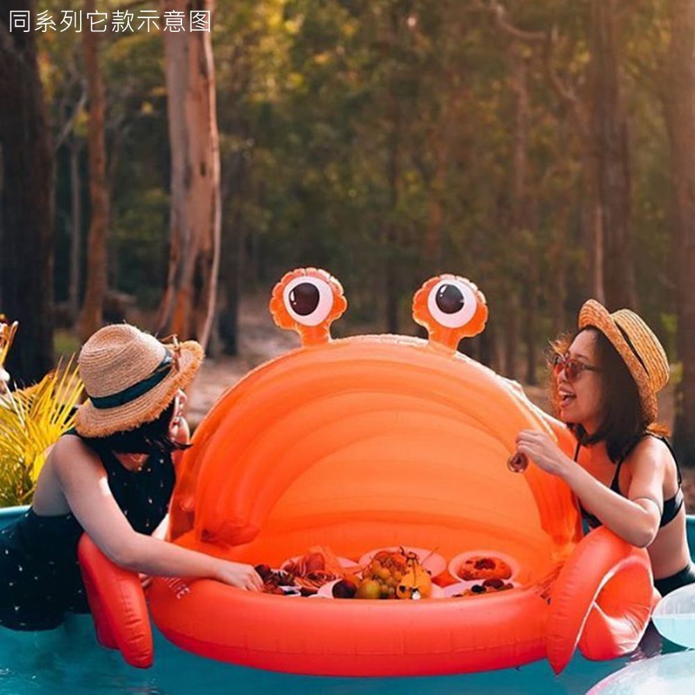 澳洲Sunnylife - 兩用兒童充氣游泳池/浮床-遮陽款-獨角獸