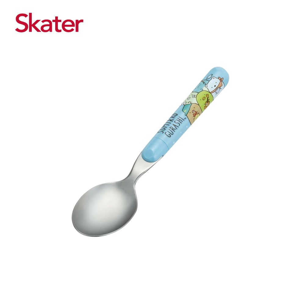 日本 SKATER - 不鏽鋼湯匙-角落小生物