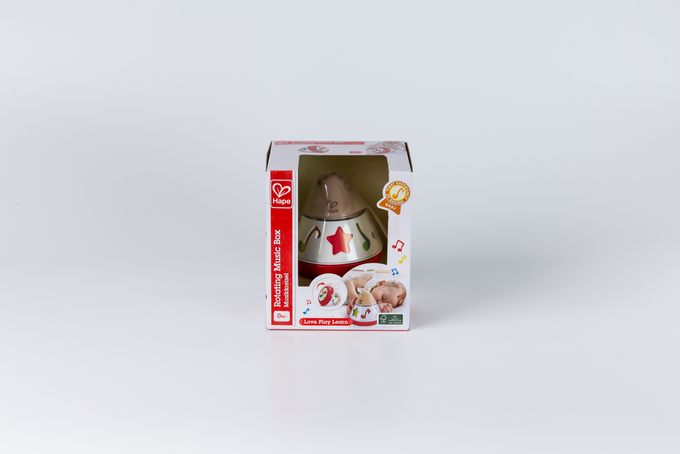 德國 Hape - 旋轉音符音樂盒
