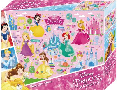 京甫 - 迪士尼公主 300片盒裝拼圖(H)