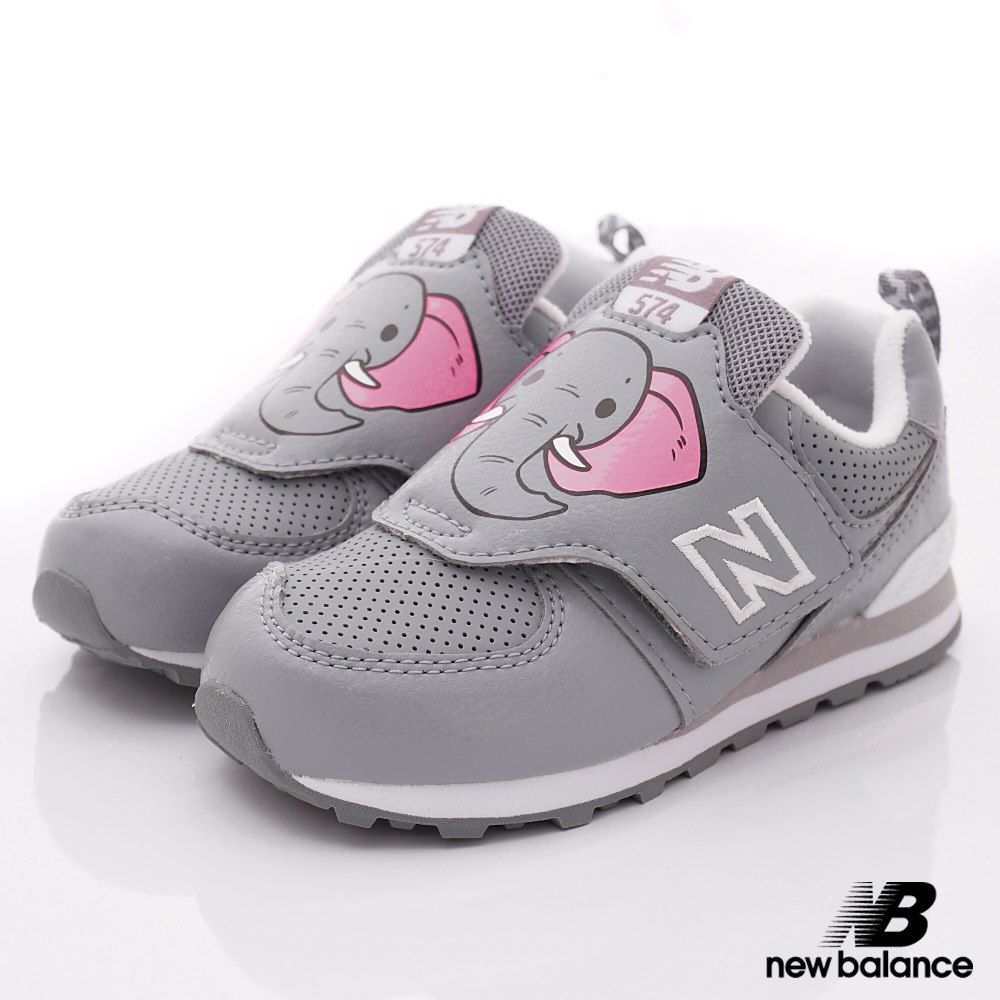 New Balance - NB紐巴倫童鞋-574系列機能學步鞋(寶寶段)-灰