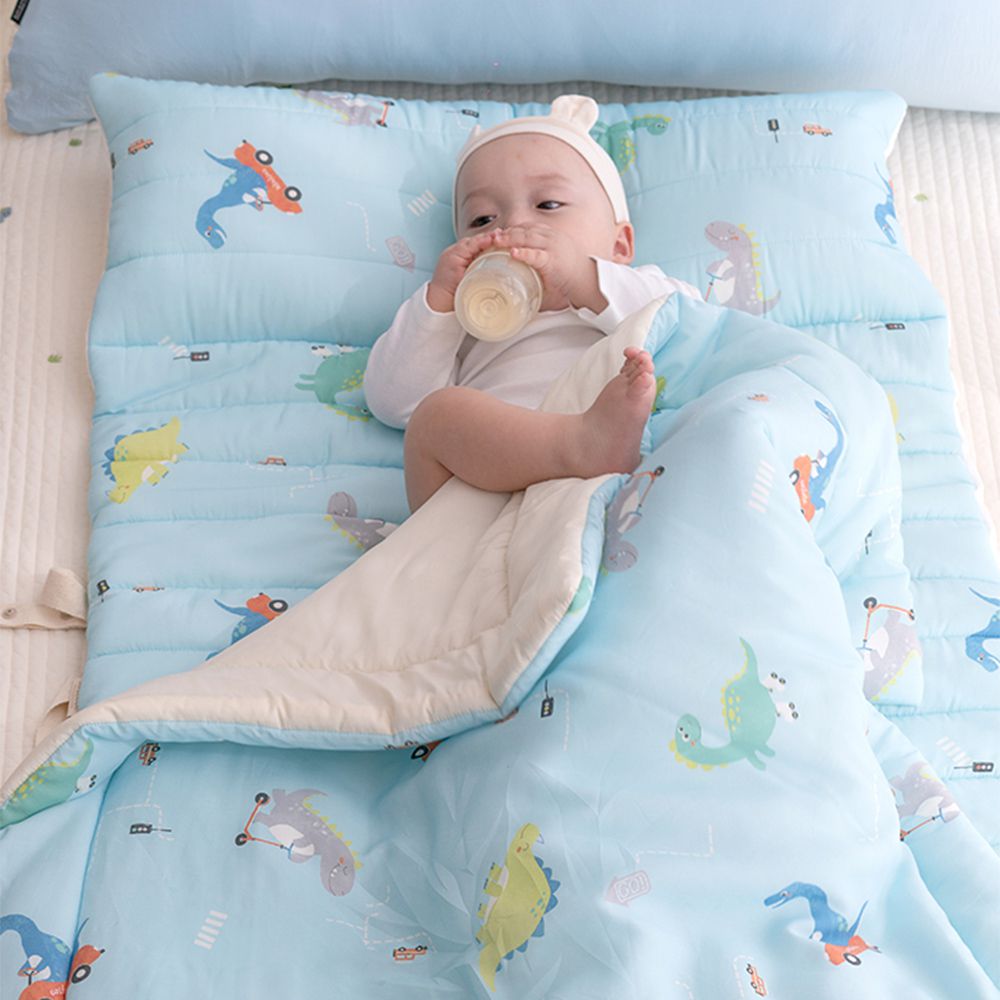 舒芙抱抱四季雙面睡袋-抱抱恐龍