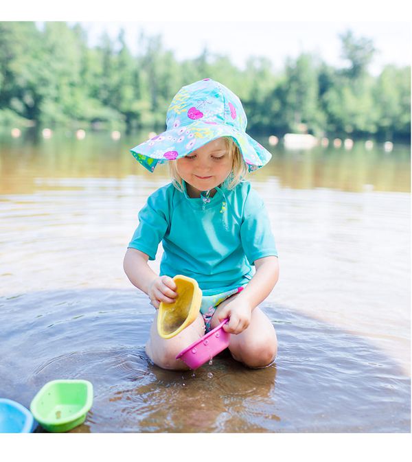 美國 green sprouts - 小綠芽植物性製成玩具堆疊杯4入組-彩船款