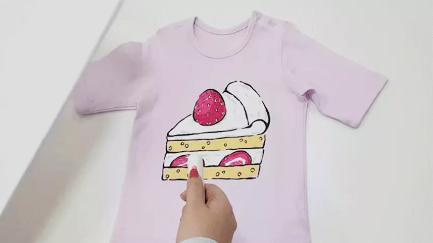 韓國 Mellisse - 韓製莫代爾涼感7分袖家居服-草莓蛋糕