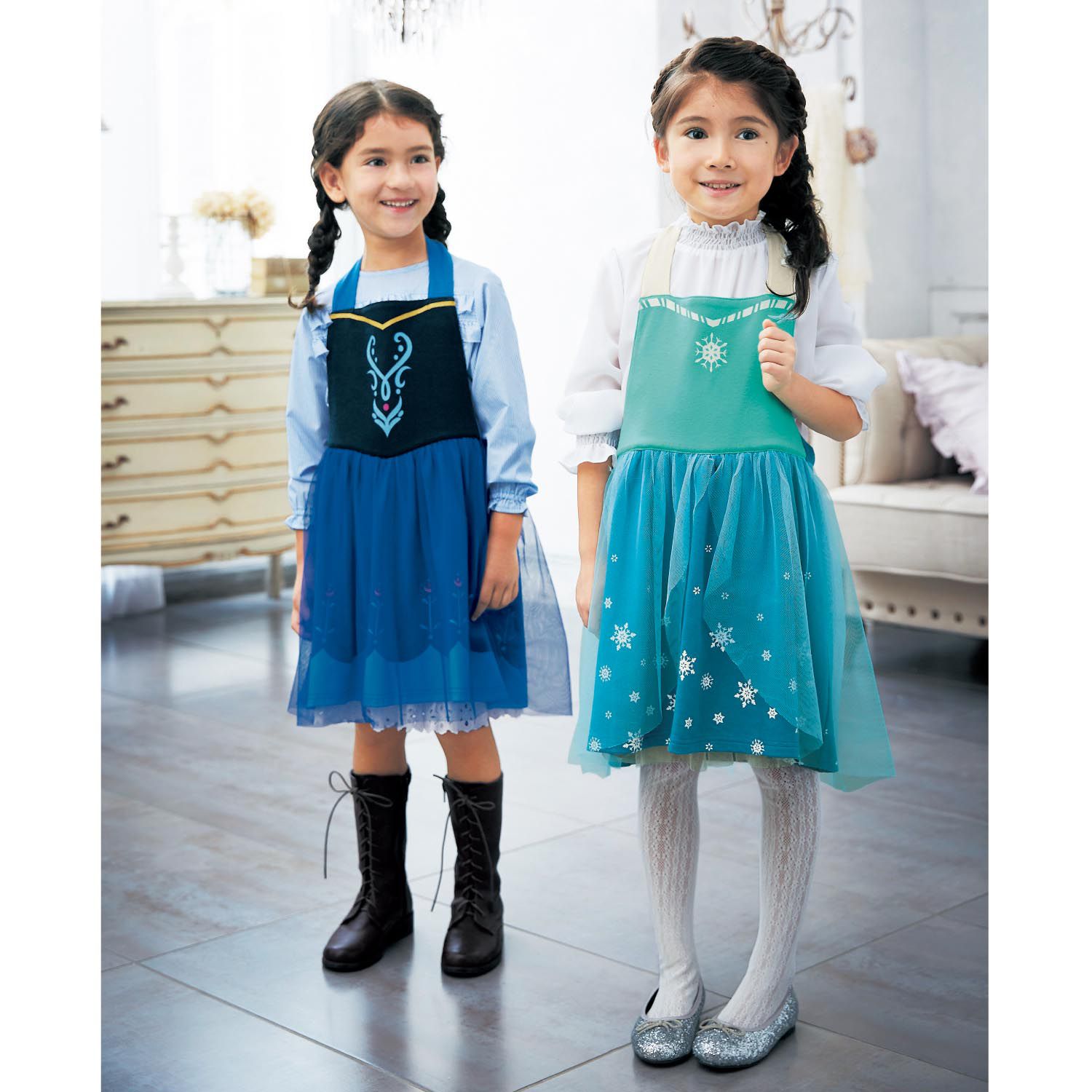 日本千趣會 - 公主圍裙式洋裝-白雪公主