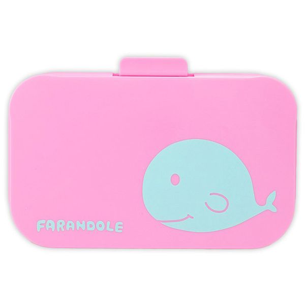 FARANDOLE 法紅荳 - 插座 & 開關安全防護蓋-可愛鯨魚款-粉紅