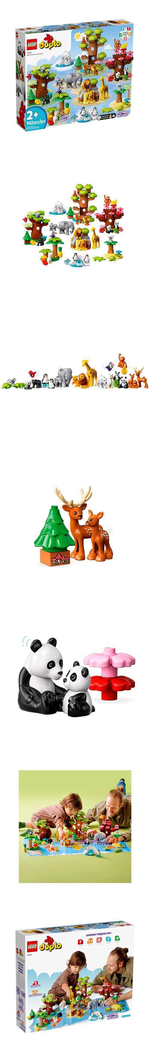 樂高 LEGO - 樂高積木 LEGO《 LT10975》Duplo 得寶系列 - 世界野生動物-142pcs