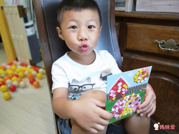 西班牙 APLI - 馬賽克拼貼-農場-底圖2張+各色拼貼共350片