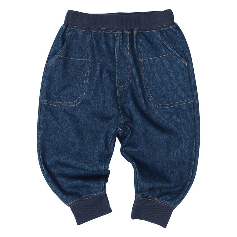 10分束口褲--深藍色