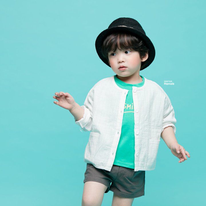 韓國 Hanab - 輕薄防曬防蚊外套-薄荷格子