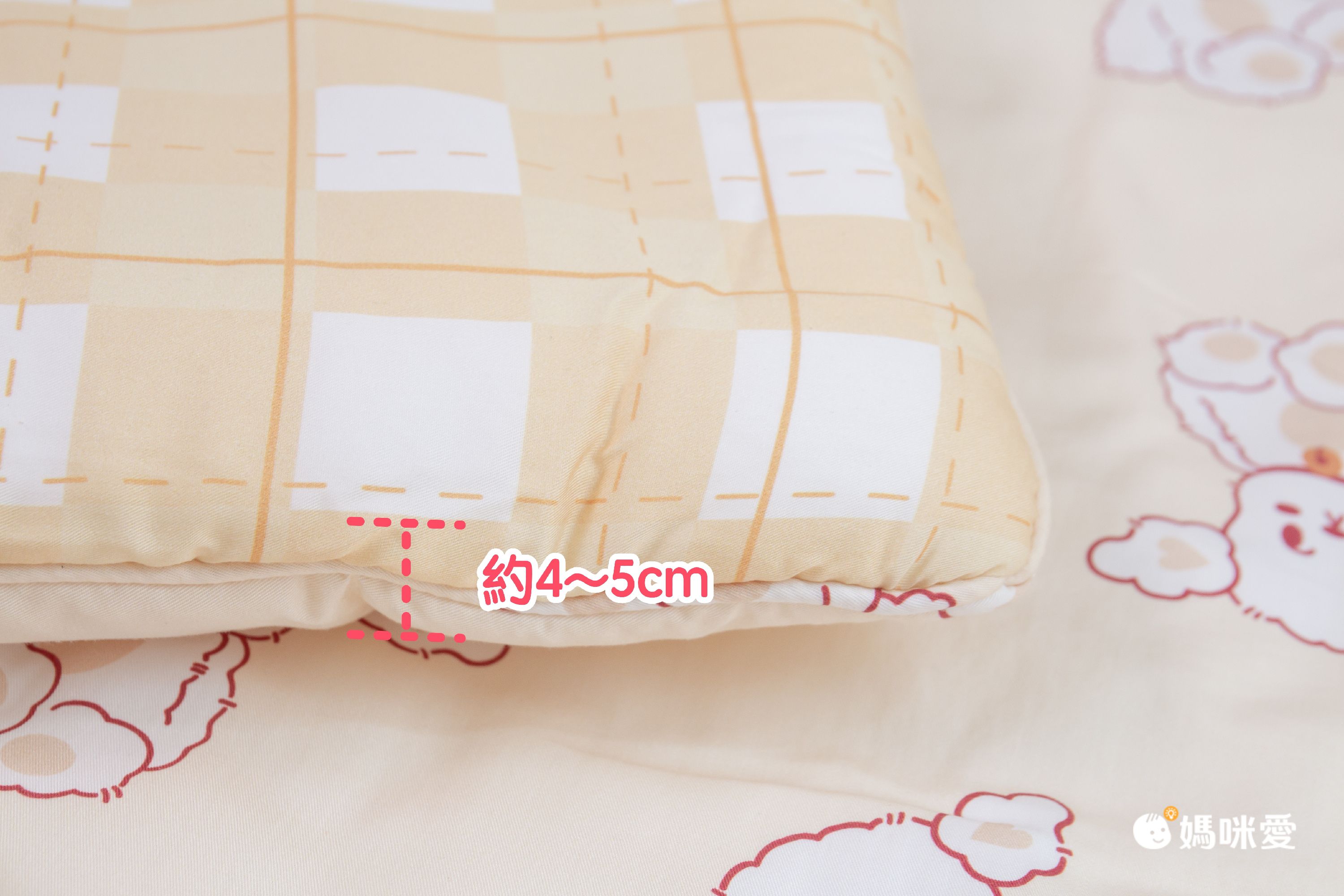 韓國 ROTOTO bebe - 莫代爾4cm厚雙面睡袋-老虎娃娃