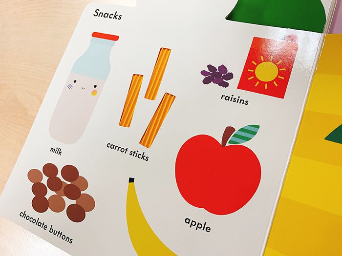 Baby Touch: Food  寶寶觸摸書：認識食物 (厚頁書)