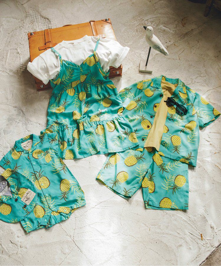 日本 BREEZE - Aloha夏日風格吊帶裙-大白花-海軍藍