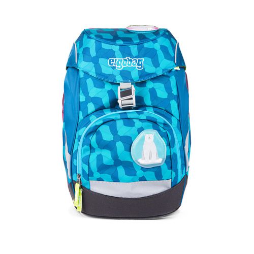 德國 Ergobag - S (基本款)兒童護脊書包-水波藍-海底世界