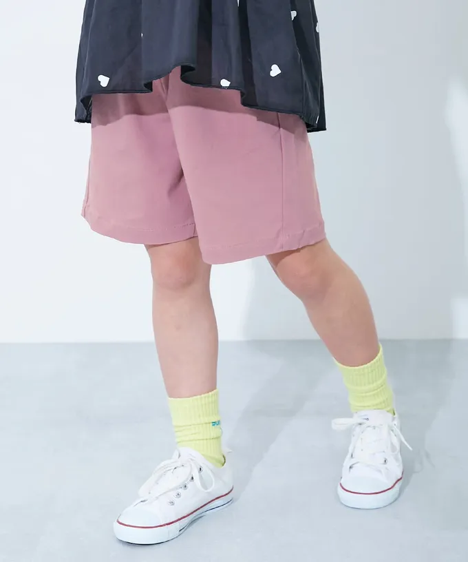 日本 devirock - 超彈力定番色休閒短褲-黑