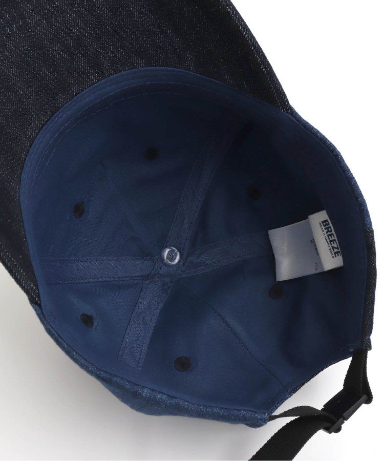 日本 BREEZE - 聯名款 恐龍對決印花棒球帽-牛仔藍