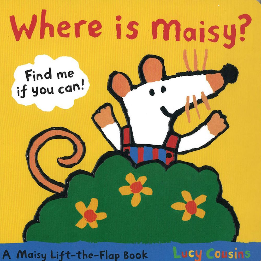 WHERE IS MAISY-硬頁翻翻書-彩色 (15.5x15.8cm)