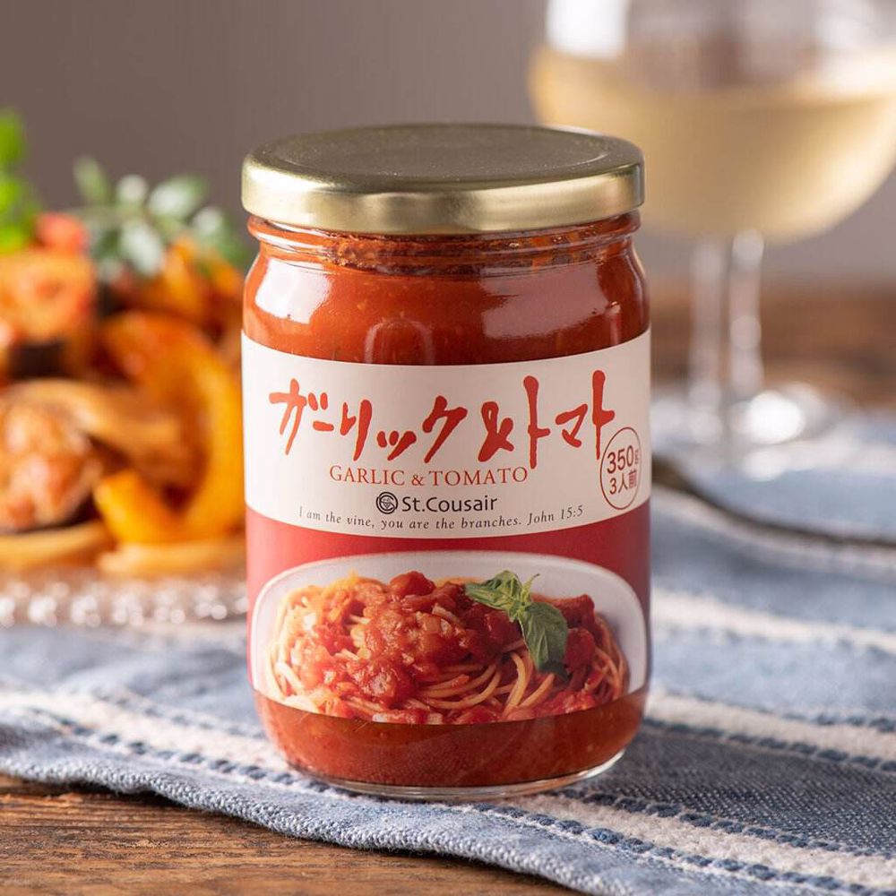 久世福商店St.Cousair - 義式香蒜番茄醬-350g*1