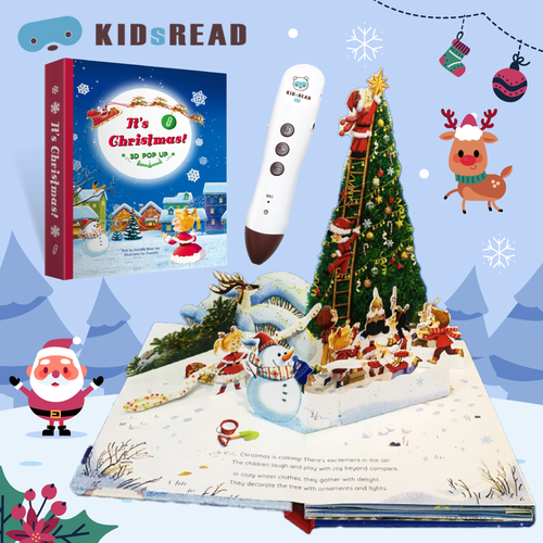 【KIDsREAD】It's Christmas ! 聖誕立體書:點讀版