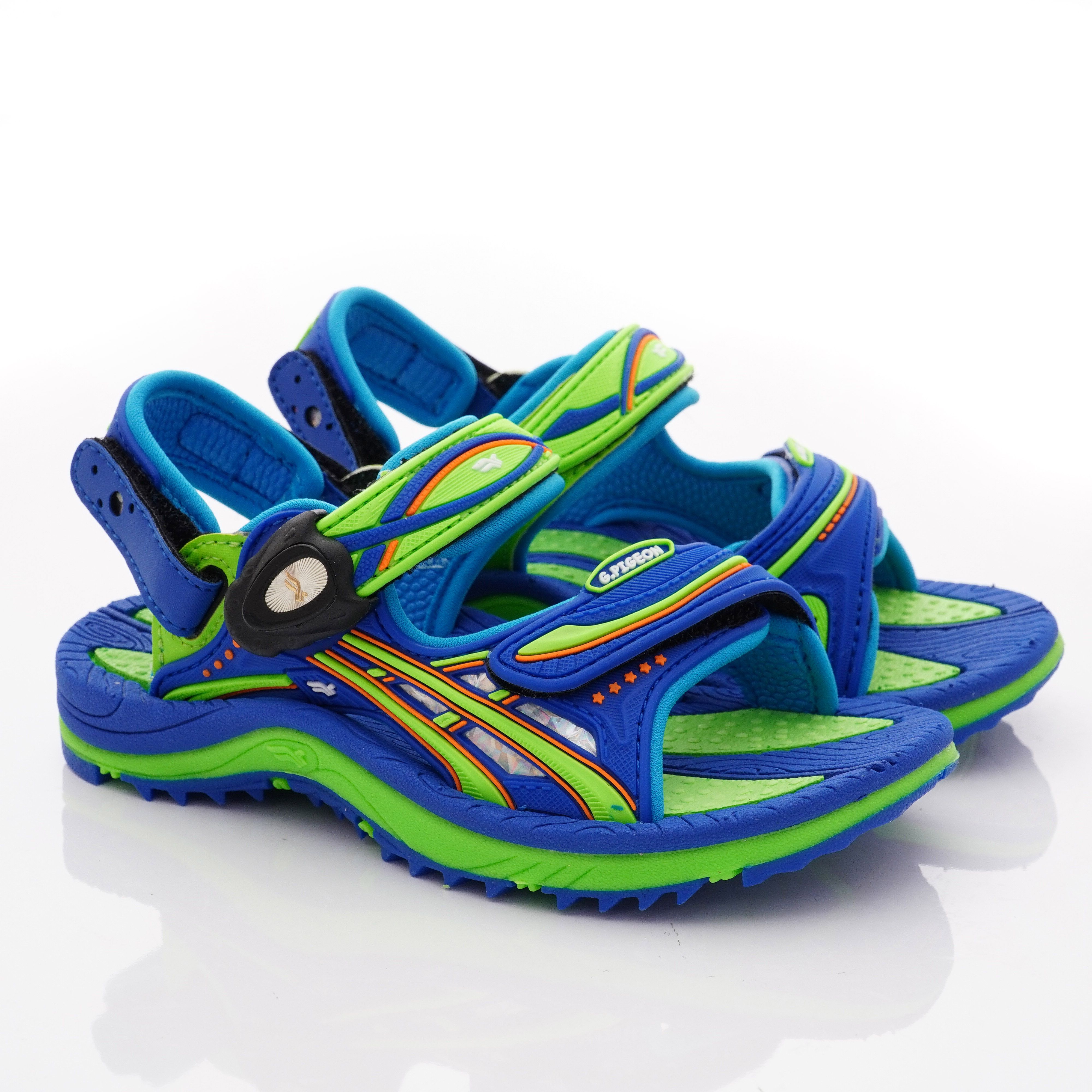 G.P - 造型磁扣兩穿涼拖鞋款(中小童段)-藍綠