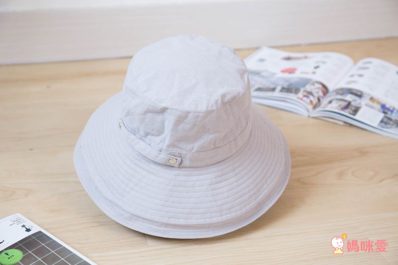 日本媽咪夏日愛用 ☼ 大帽簷透氣遮陽帽 / 抗UV涼感袖套！