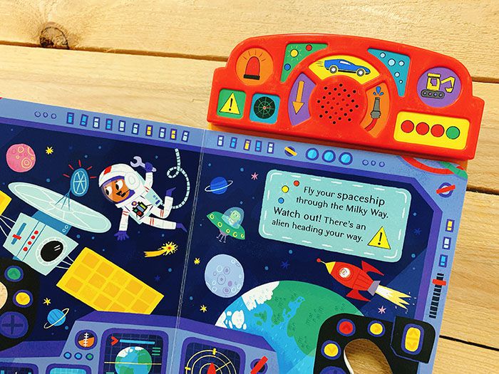 On the Move: Drive Me! 出發囉！交通工具音效書 (厚頁書)