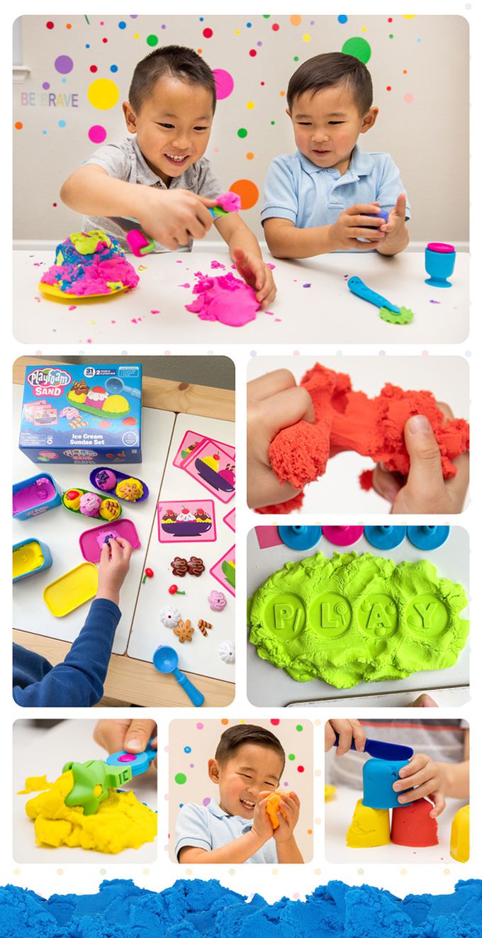 美國 Educational Insights - 魔力沙黏土-繽紛8色組