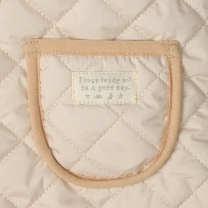 akachan honpo - 鋪棉斗篷-熊耳-象牙白色 (60～80cm)