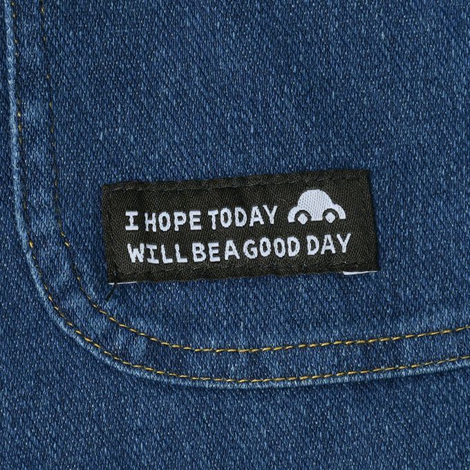 akachan honpo - 10分束口褲-深藍色